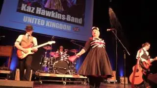 Kaz Hawkins Band video 2 @ EBC - Horsens, Denemarken - 08/04/17