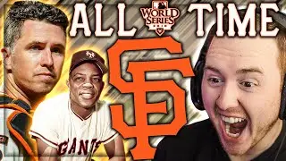 THE ALL-TIME SAN FRANCISCO GIANTS TEAM IN MLB THE SHOW 21