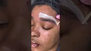 Депиляция густых бровей 😍😍