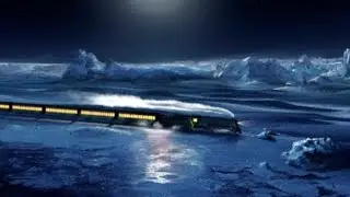 Disney The Polar Express (Jake Danger Style) Hold on tightly/ Frozen lake