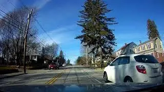 Driving from North Providence to Scituate, Rhode Island