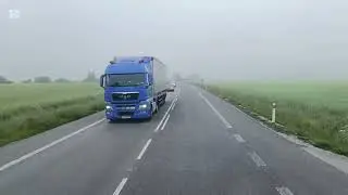 Driving in Slovakia, route 65, Martin - Turc.Teplice