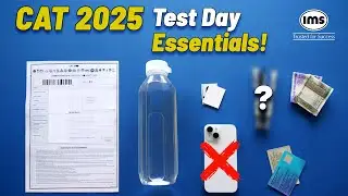 CAT 2025 Test Day Essentials You Can't Ignore! | Prasad Sawant