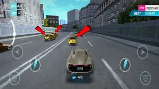 Street Racing 3D game l 3 goldan car 😱⚡