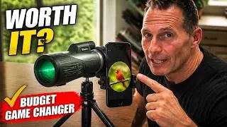 Монокулярный телескоп 80x100 для смартфона