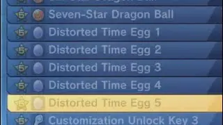 How To Get All 5 Distorted Time Eggs In Dragon Ball Xenoverse 2!