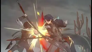 Blade vs Dan Heng and Yanqing Fight (JP) Topclouded Towerthrust | Honkai Star Rail