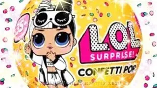 LOL ЗОЛОТОЙ ШАР ЛОЛ Surprise CONFETTI POP WAVE 2 BABY DOLLS!
