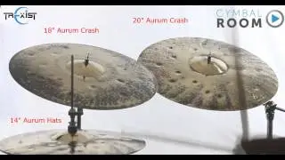 Trexist Cymbals USA  Aurum Crashes