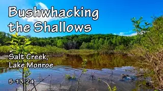 Bushwhacking the Shallows, Salt Creek, 05-13-24