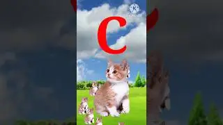 C For Cat | A For Apple | ABCD Video kidszonejn #shorts #kidstv #kidswatching #abckidtv