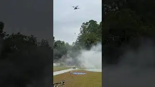 🔥 TH6 UAV Fire Extinguishing Payload Launcher x FC100 in Action! 🚁