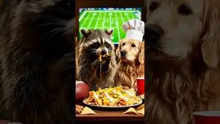 Dog Chef's Super Bowl Nachos STOLEN by Raccoon 🏈🧀