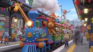 🚂🐾 Choo Choo! Animal Town Adventure | Kids Nursery Rhymes Compilation and many more fun songs!