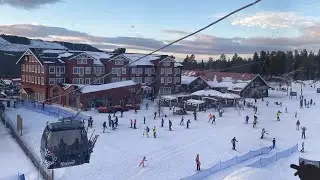 Skiing in Sweden , Sälen