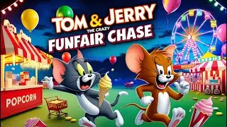 Tom & Jerry 🐱 🐭 The Crazy Funfair Chase 🎡 |English Children's Stories-Fairy Tales