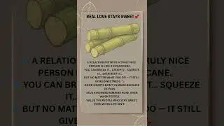 REAL LOVE STAYS SWEET #tricks #psychology #quotes #selfimprovement #shorts #motivation #motivational