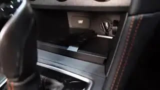 QiDock Wireless Charging Pad Center Console Organizer for Subaru Crosstrek 2018 - 2023
