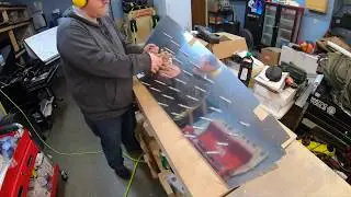 RV-8 Rudder Stiffener prep for final assembly - Part 2