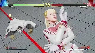 STREET FIGHTER V Karin vs M.Bison