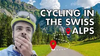 CYCLING IN THE SWISS ALPS (DURING A STORM)!
