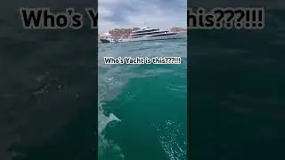 Celebrity Yacht Sighting at Cabo San Lucas. #shorts