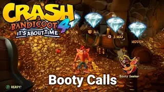 Crash Bandicoot 4 - 100% Walkthrough - Booty Calls - All Gems and Boxes