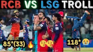 RCB QUALIFIER 1 🔥 RCB VS LSG IPL 2025 TROLL  💥 JITESH 85* 🔥 TRENDING TAMIL TALKIES #rcbvslsg