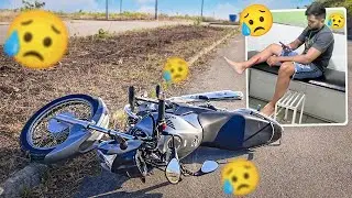 CAI COM A NOVA START 160 *Olha como ficou a moto*