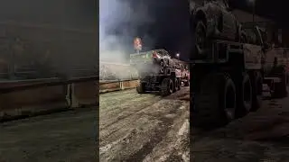 The first ever truck bed burnout during a tug. #trucksgonewild