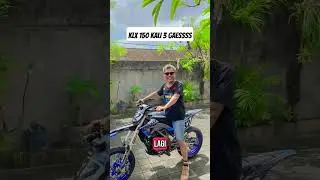 Nyobain KLX 150 & 450 rasanya tuhhh 🤤🤤🤤 #klx150 #klx450 #motox #supermotohedon #bapak #gacorparah
