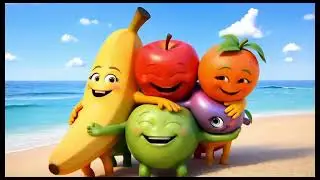Learn The Weather Song | Dancing Fruit | Educational Dance Song For Children And Toddlers 