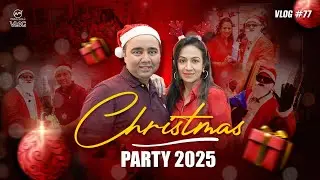 Office Christmas Party I Vlog#77 | Food, Games, Laughter & Secret Santa I Vishal & Meghana Malkan