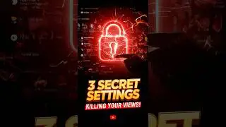 3 YouTube Settings Killing Your Views. 