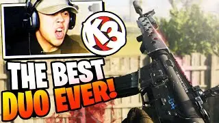 CARRYING TheKoreanSavage IN WARZONE?! #FaZe5 (COD WARZONE GAMEPLAY)