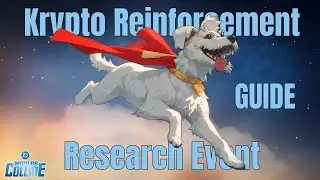 Krypto Reinforcement Research Event Guide | DC Worlds Collide