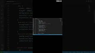fire random squares from corner to bottom animation using css ||#csstricks ||#shorts