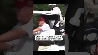 🤦🏾&zwj;♂️Whats going on here? - Donald Trump spotted at LivGolf Invitational 2022. #trump #golf