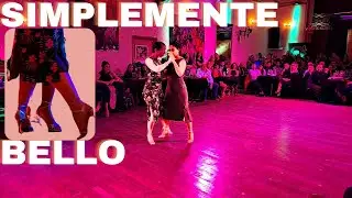 Disfruta del tango baile de tacos altos Corina Herrera, Ines Mussopappa en Pipi Cucu Milonga