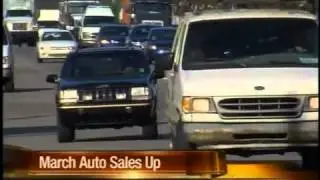 March auto sales up