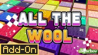 Minecraft All the Wool addon for bedrock edition (free)
