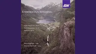 Sinding: Violin Sonata No. 3 in F Major, Op. 73: II. Andante cantabile
