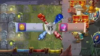 Pika City VS Cat 2nd Arena Fight : Plants Vs Zombies 2