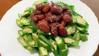 CHINESE NEW YEAR FOOD 2024 | CHINESE NEW YEAR RECIPES EASY | HOW TO COOK LADY FINGER | OKRA STIR FRY