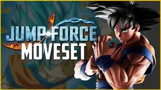 Jump Force - Son Goku COMPLETE Movest + Simple Combo!