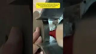 Flange Dot Peen Marking | Permanent Product Code Engraving in Seconds