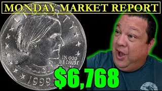 UNWANTED 1999 Susan B. Anthony Dollar WENT CRAZY! HERE'S WHY! MONDAY MARKET REPORT