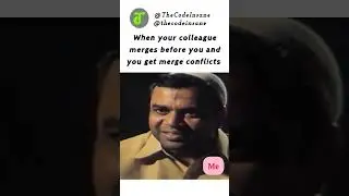 When your colleague merges before you || #shorts #comedy #memes #funny #funnyshorts #officememes