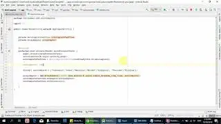 Tutorial AutoComplete di Android Studio