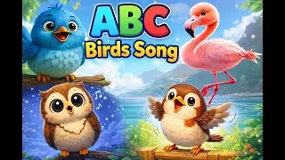 A&ndash;Z Birds Song 🐦 | ABC Bird Names for Kids | Fun Alphabet Learning